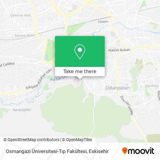 Osmangazi Üniversitesi-Tıp Fakültesi map