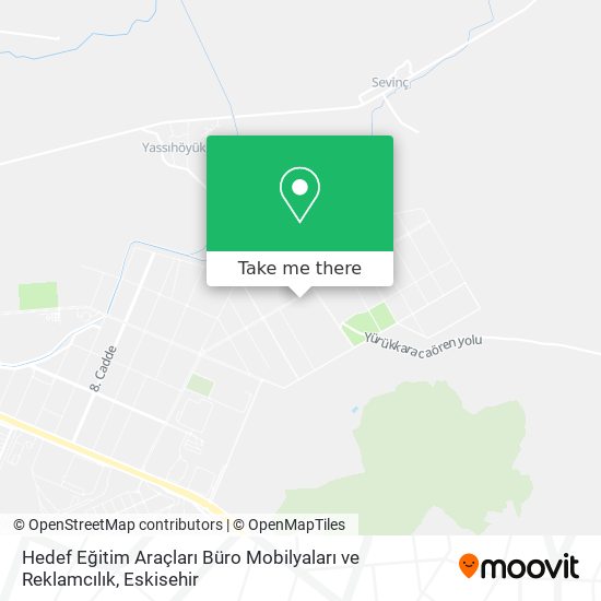 Hedef Eğitim Araçları Büro Mobilyaları ve Reklamcılık map