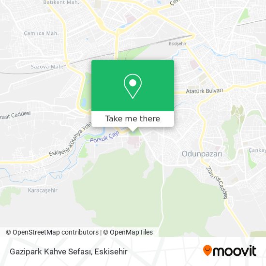 Gazipark Kahve Sefası map