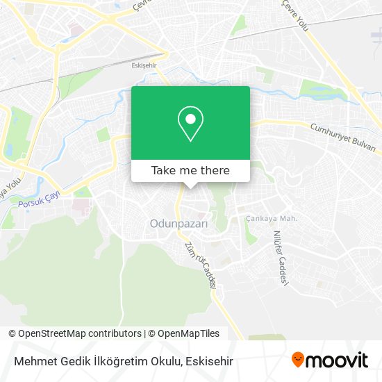 Mehmet Gedik İlköğretim Okulu map