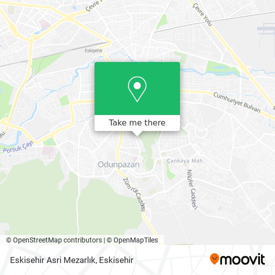 Eskisehir Asri Mezarlık map