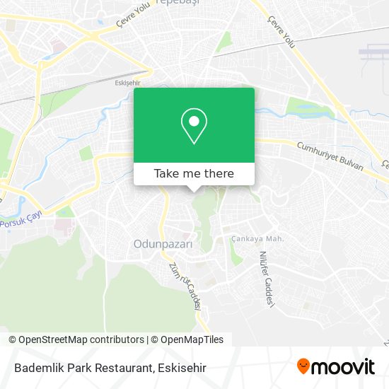 Bademlik Park Restaurant map
