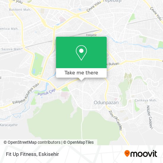 Fit Up Fitness map