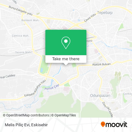 Melis Piliç Evi map