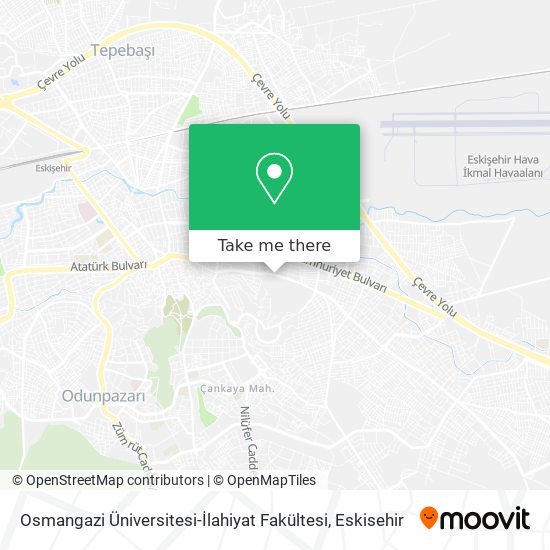 Osmangazi Üniversitesi-İlahiyat Fakültesi map