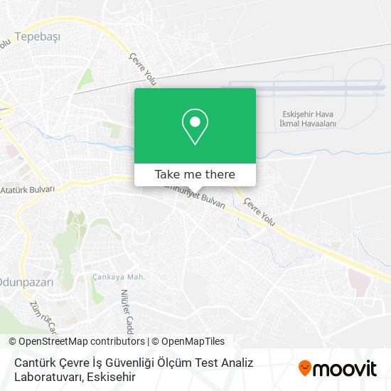 Cantürk Çevre İş Güvenliği Ölçüm Test Analiz Laboratuvarı map