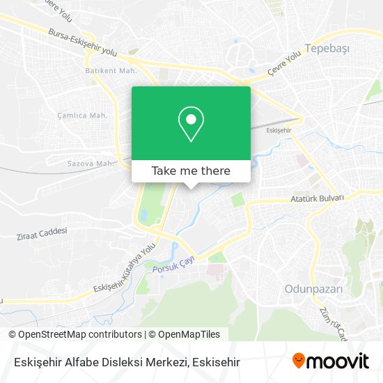 Eskişehir Alfabe Disleksi Merkezi map