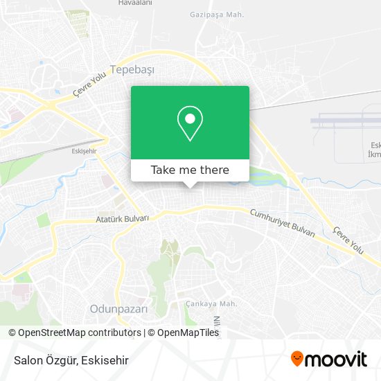 Salon Özgür map