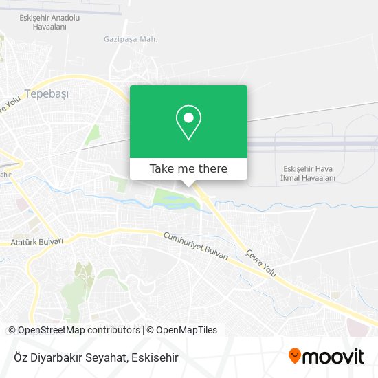 Öz Diyarbakır Seyahat map