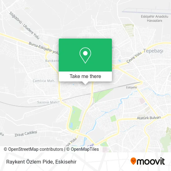 Raykent Özlem Pide map