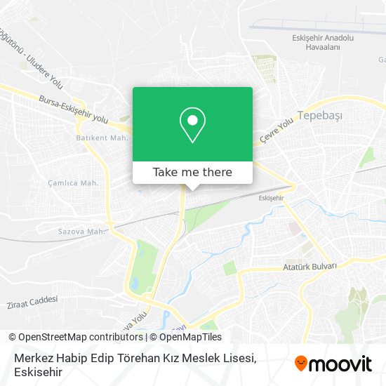 Merkez Habip Edip Törehan Kız Meslek Lisesi map
