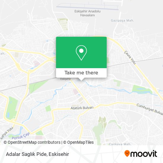 Adalar Saglık Pide map