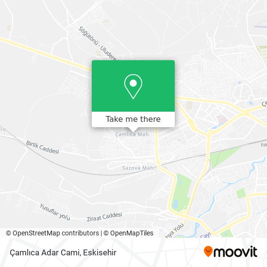 Çamlıca Adar Cami map