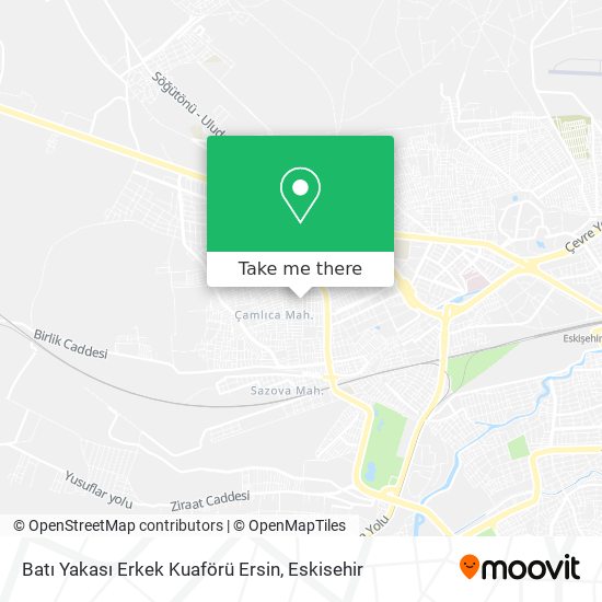 Batı Yakası Erkek Kuaförü Ersin map