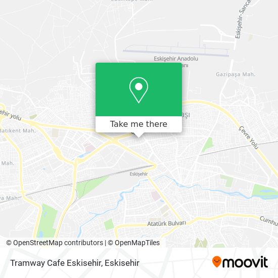 Tramway Cafe Eskisehir map