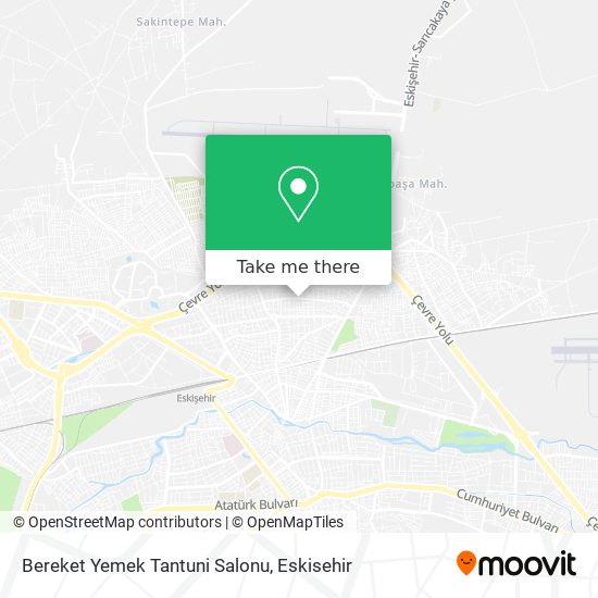 Bereket Yemek Tantuni Salonu map