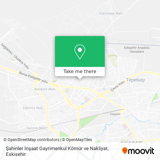Şahinler İnşaat Gayrimenkul Kömür ve Nakliyat map