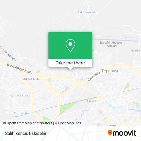 Salıh Zencır map
