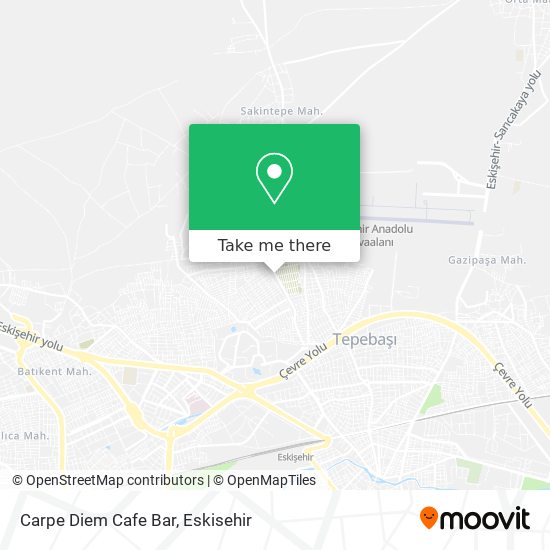 Carpe Diem Cafe Bar map