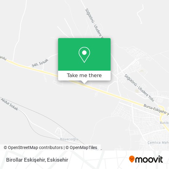 Birollar Eskişehir map