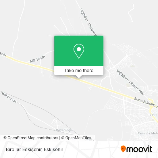 Birollar Eskişehir map