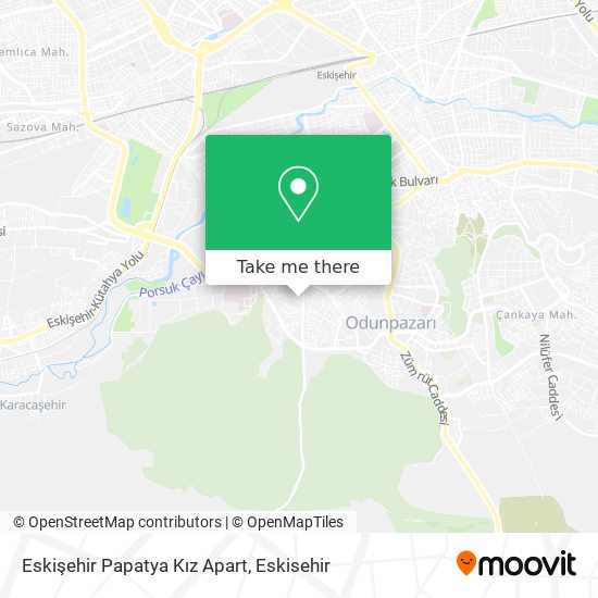 Eskişehir Papatya Kız Apart map