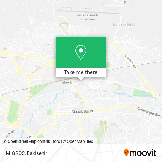 MİGROS map