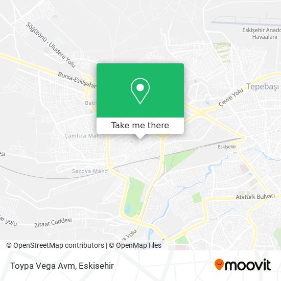 Toypa Vega Avm map