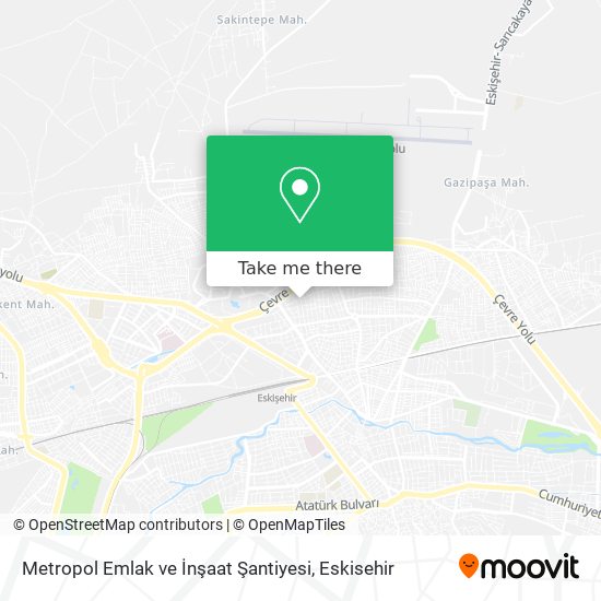 Metropol Emlak ve İnşaat Şantiyesi map