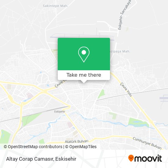 Altay Corap Camasır map