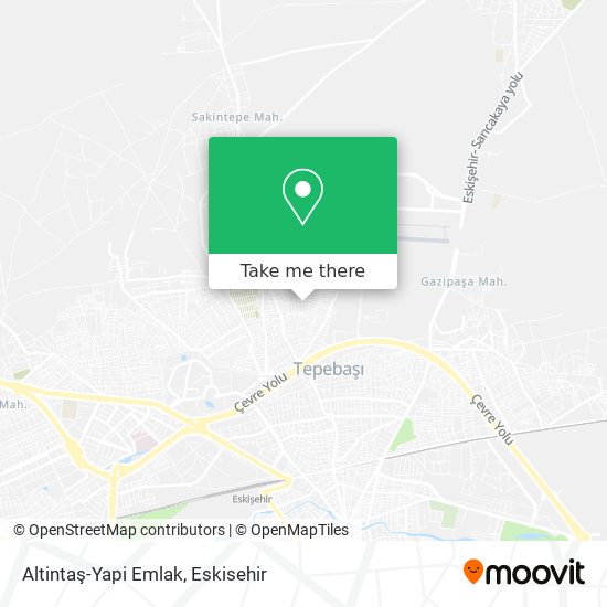 Altintaş-Yapi Emlak map