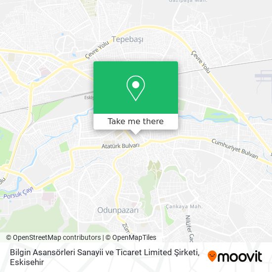 Bilgin Asansörleri Sanayii ve Ticaret Limited Şirketi map