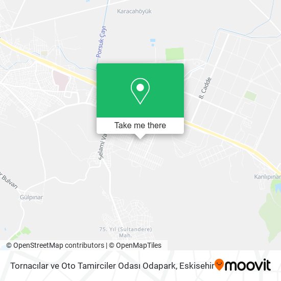 Tornacılar ve Oto Tamirciler Odası Odapark map