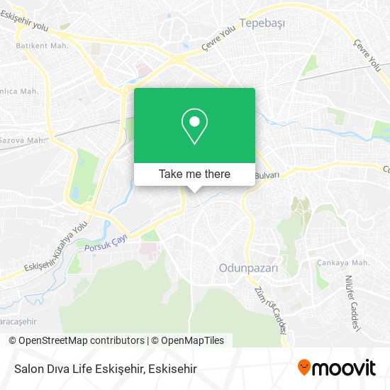 Salon Dıva Life Eskişehir map