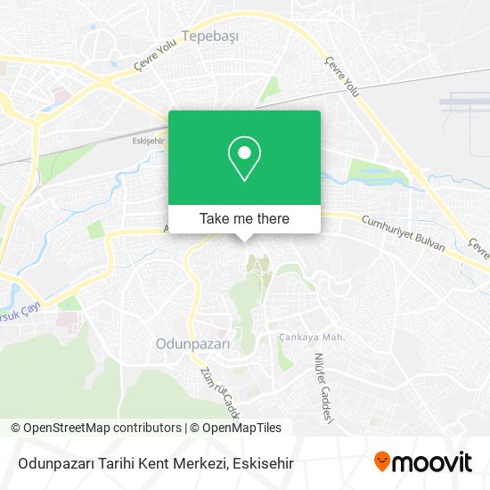 Odunpazarı Tarihi Kent Merkezi map