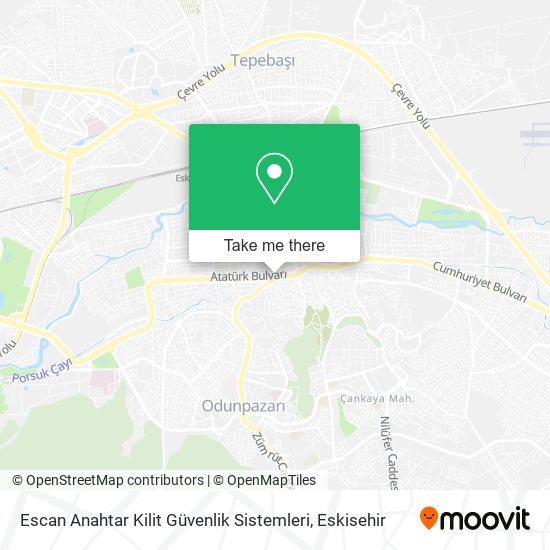 Escan Anahtar Kilit Güvenlik Sistemleri map