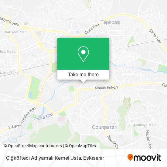 Çiğköfteci Adıyamalı Kemel Usta map