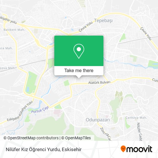 Nilüfer Kız Öğrenci Yurdu map