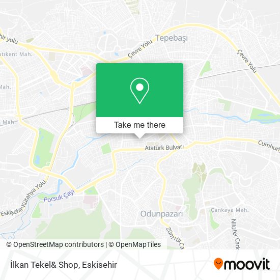 İlkan Tekel& Shop map