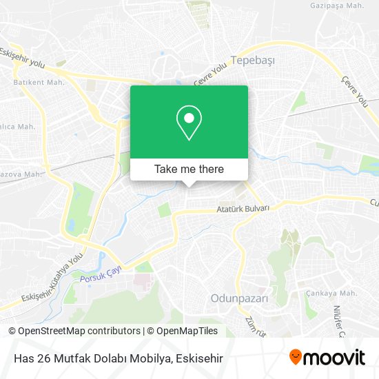 Has 26 Mutfak Dolabı Mobilya map