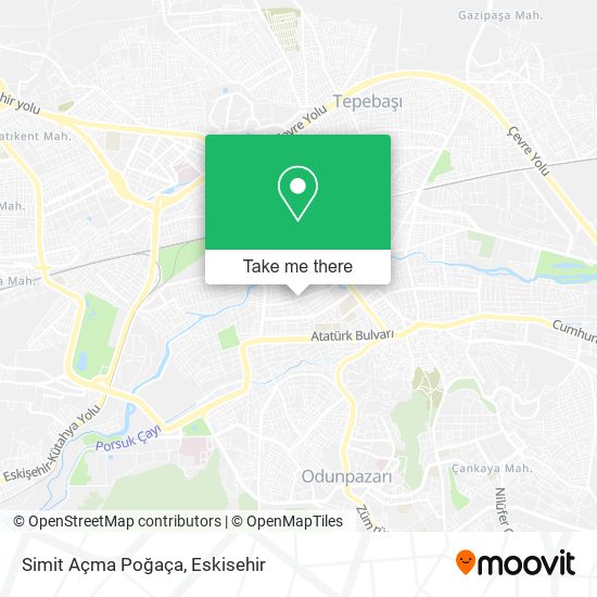 Simit Açma Poğaça map