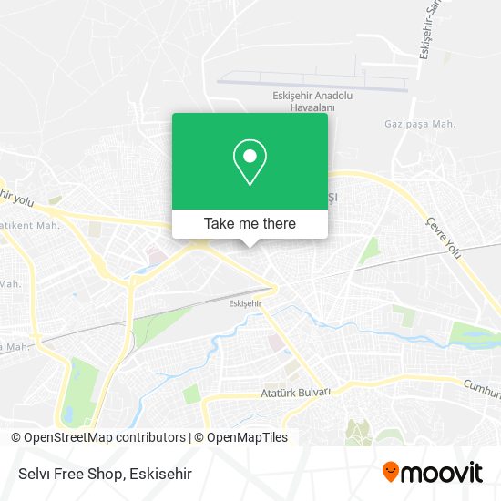 Selvı Free Shop map