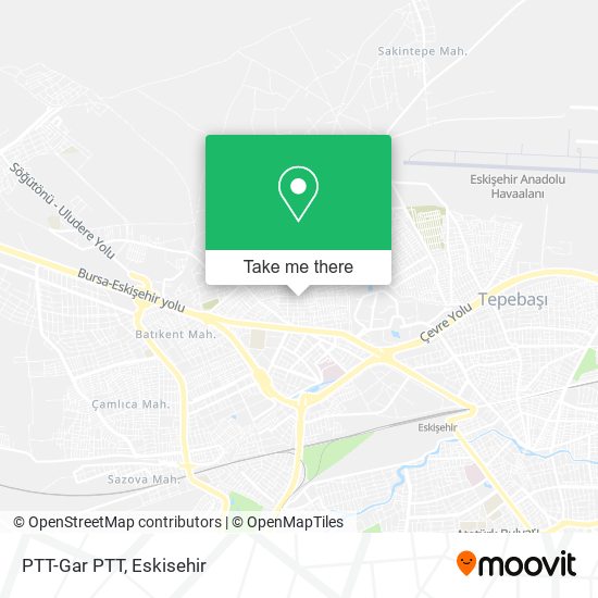 PTT-Gar PTT map