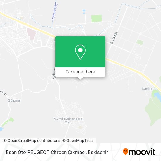 Esan Oto PEUGEOT Citroen Çıkmacı map