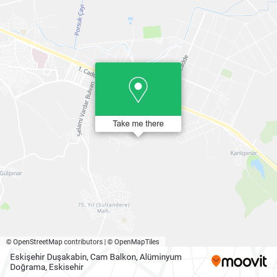 Eskişehir Duşakabin, Cam Balkon, Alüminyum Doğrama map