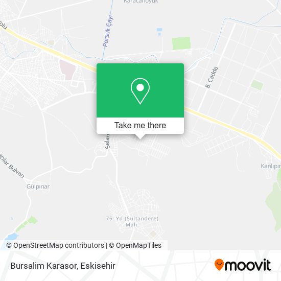 Bursalim Karasor map