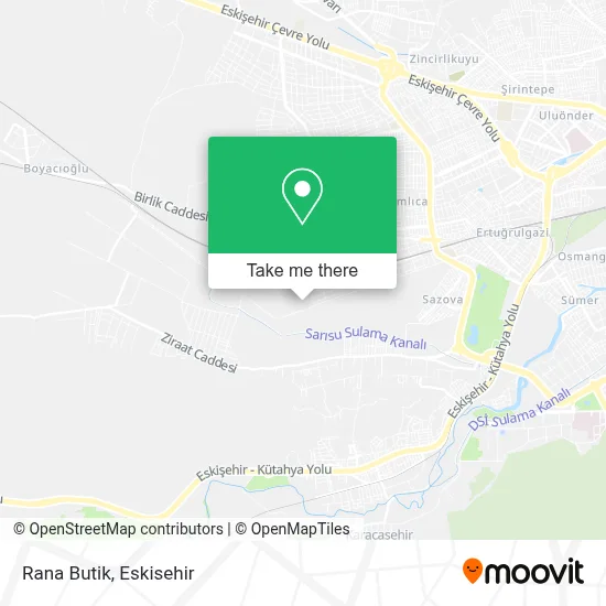 Rana Butik map