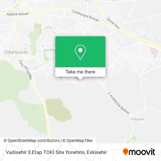 Vadisehir 3.Etap TOKİ Site Yonetimi map