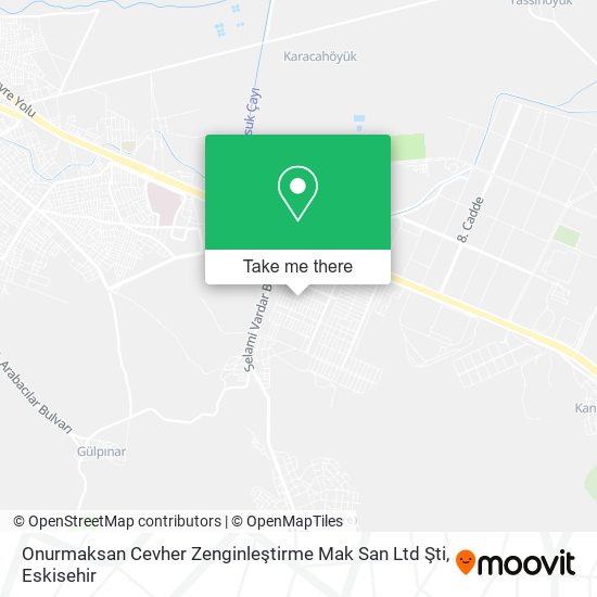 Onurmaksan Cevher Zenginleştirme Mak San Ltd Şti map