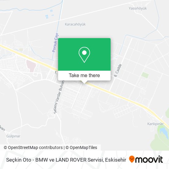 Seçkin Oto - BMW ve LAND ROVER Servisi map